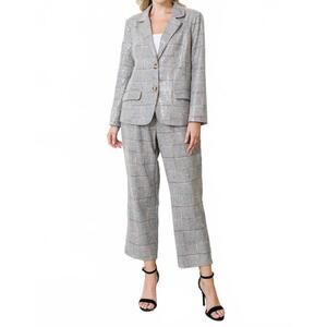 NEW JOH jamie sequin blazer in gray